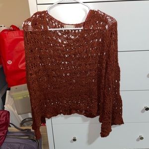 Brown sweater